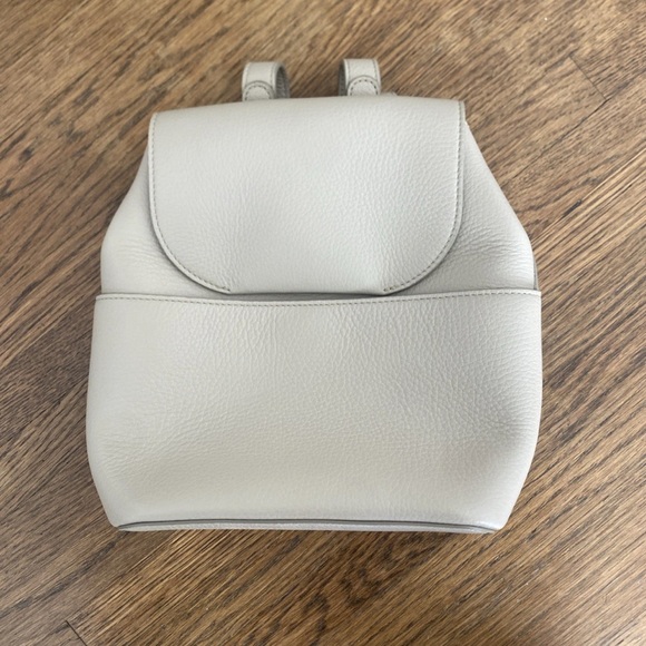 cuyana leather backpack inch womens backpack Cuyana Stone Leather Backpack